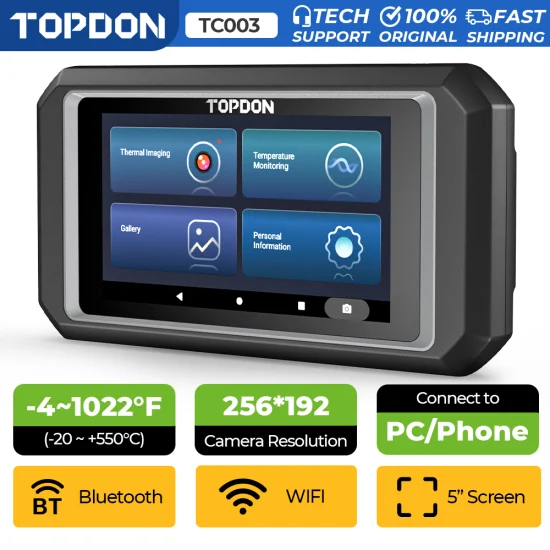 Topdon Tc003 Новое поступление портативный профессиональный 5